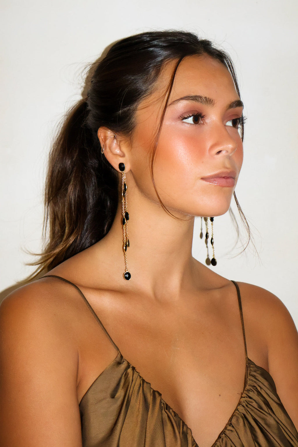 Boucles D'Oreilles Luna Negros