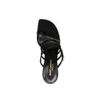 Sandales Saint Laurent Jerry 95 Satin - Black - Femme