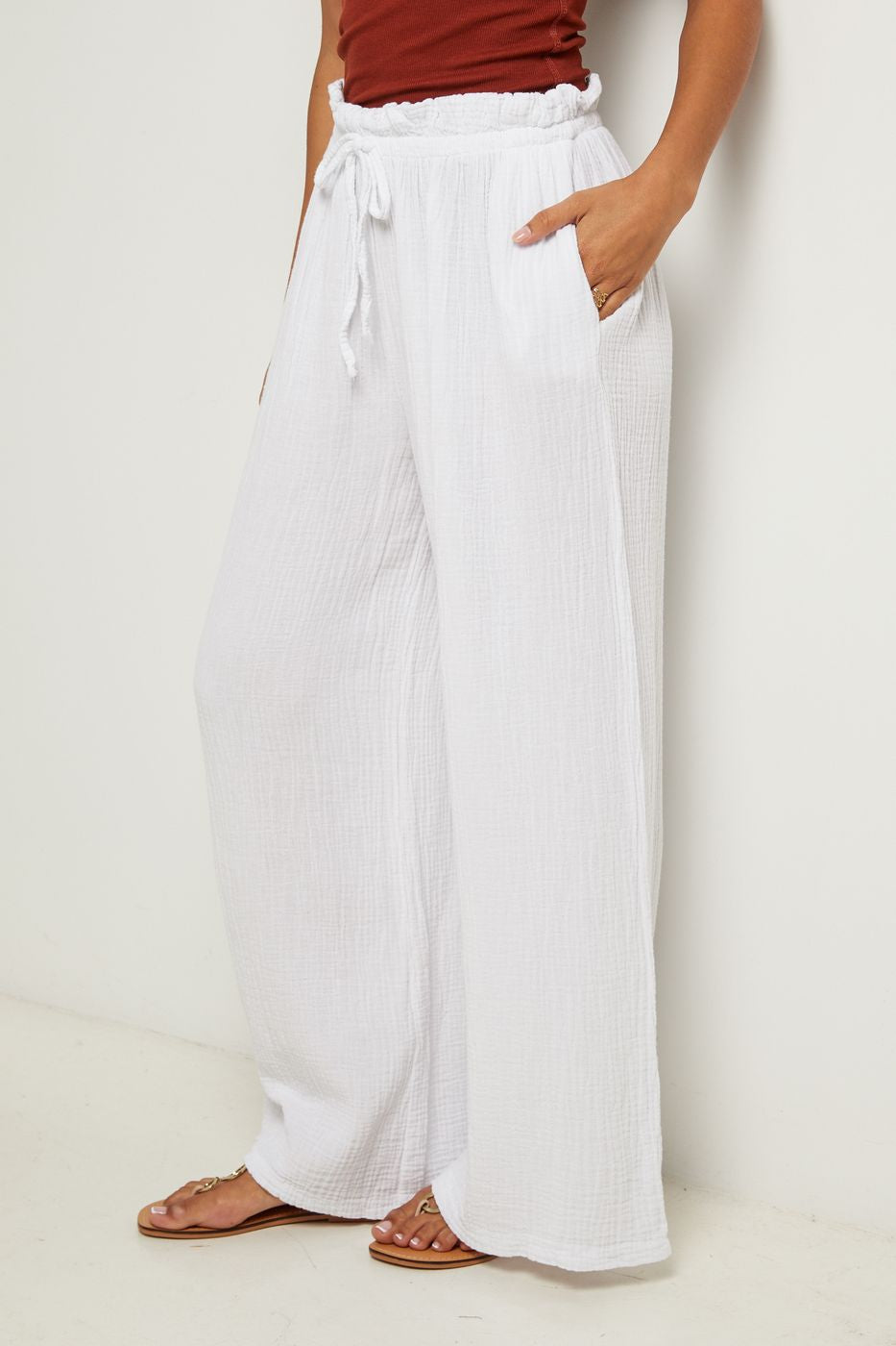 Pantalon - Blanc