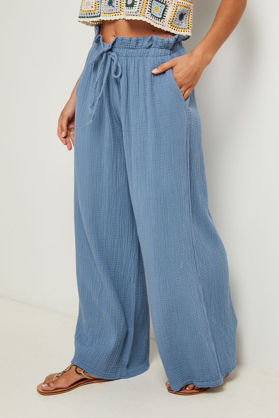 Pantalon - Indigo