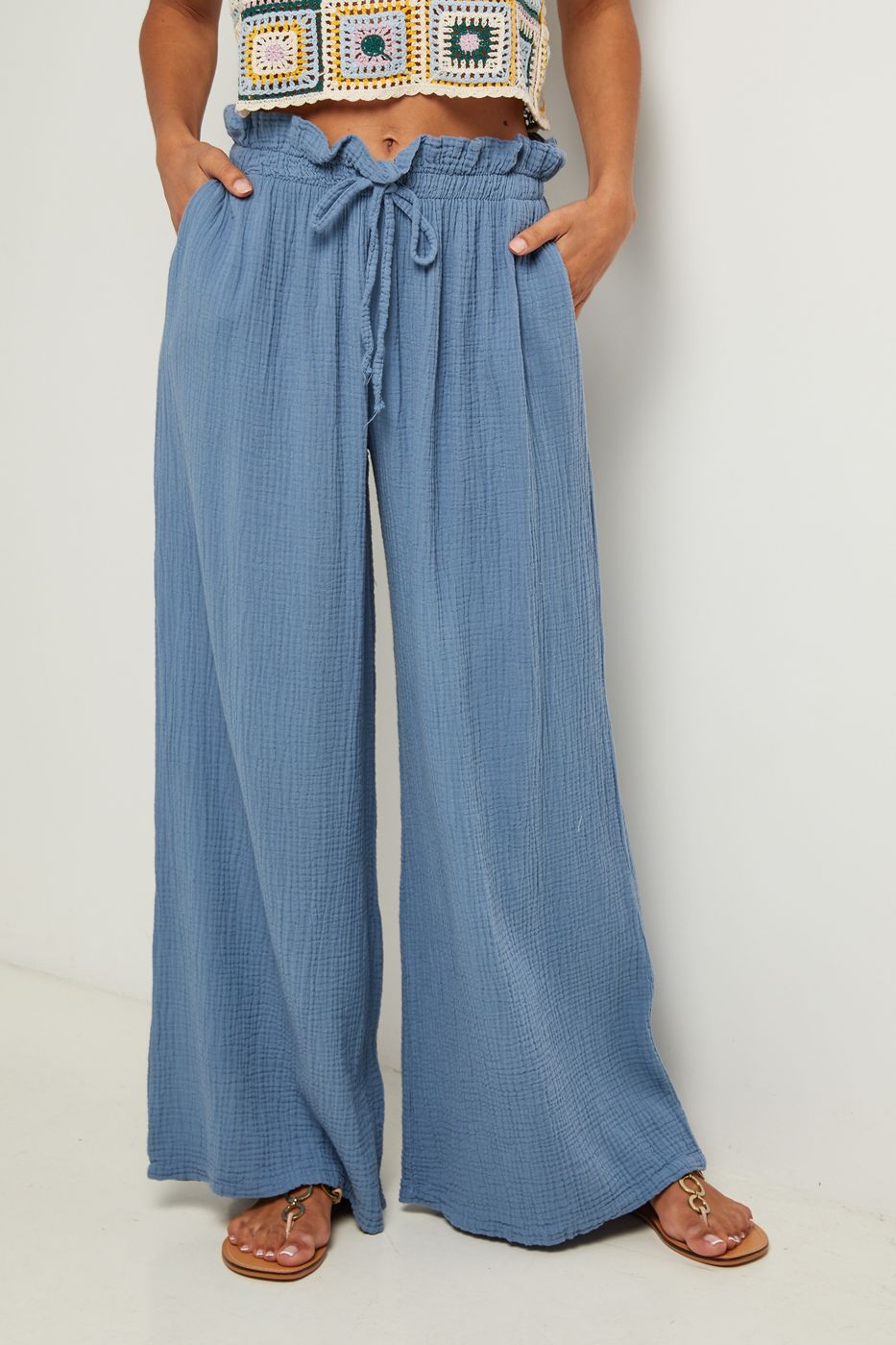 Pantalon - Indigo