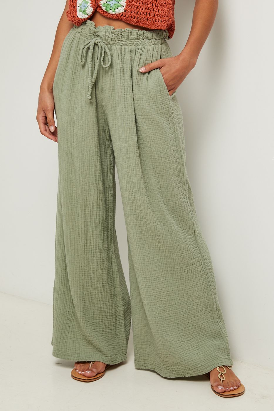 Pantalon - Kaki
