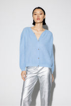 Le Cardigan Angelo Bleu Clair