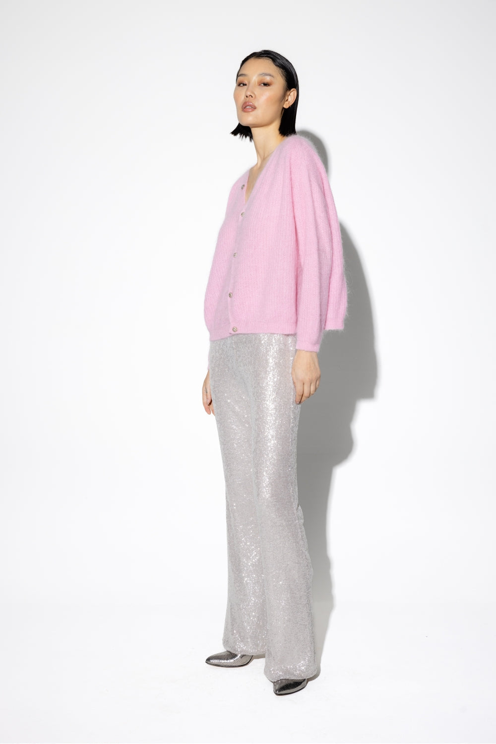 Le Cardigan Angelo Rose