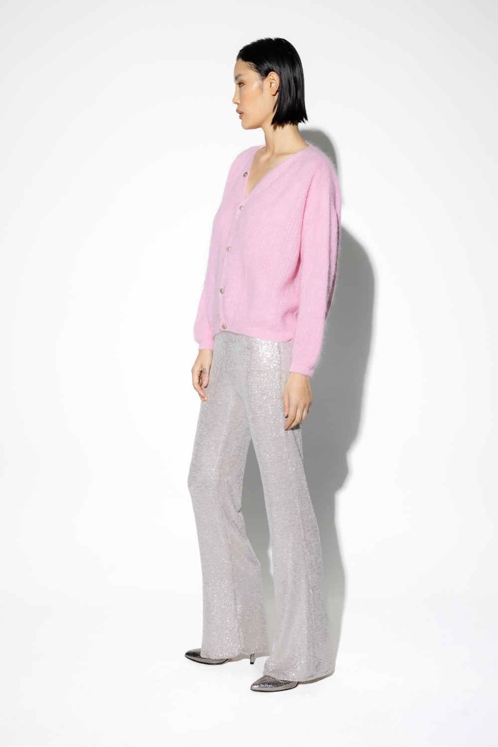Le Cardigan Angelo Rose