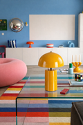 Lampe De Table En Céramique Lotte  - Jaune