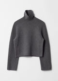 Pull Col Roulé Es Holm - Gris