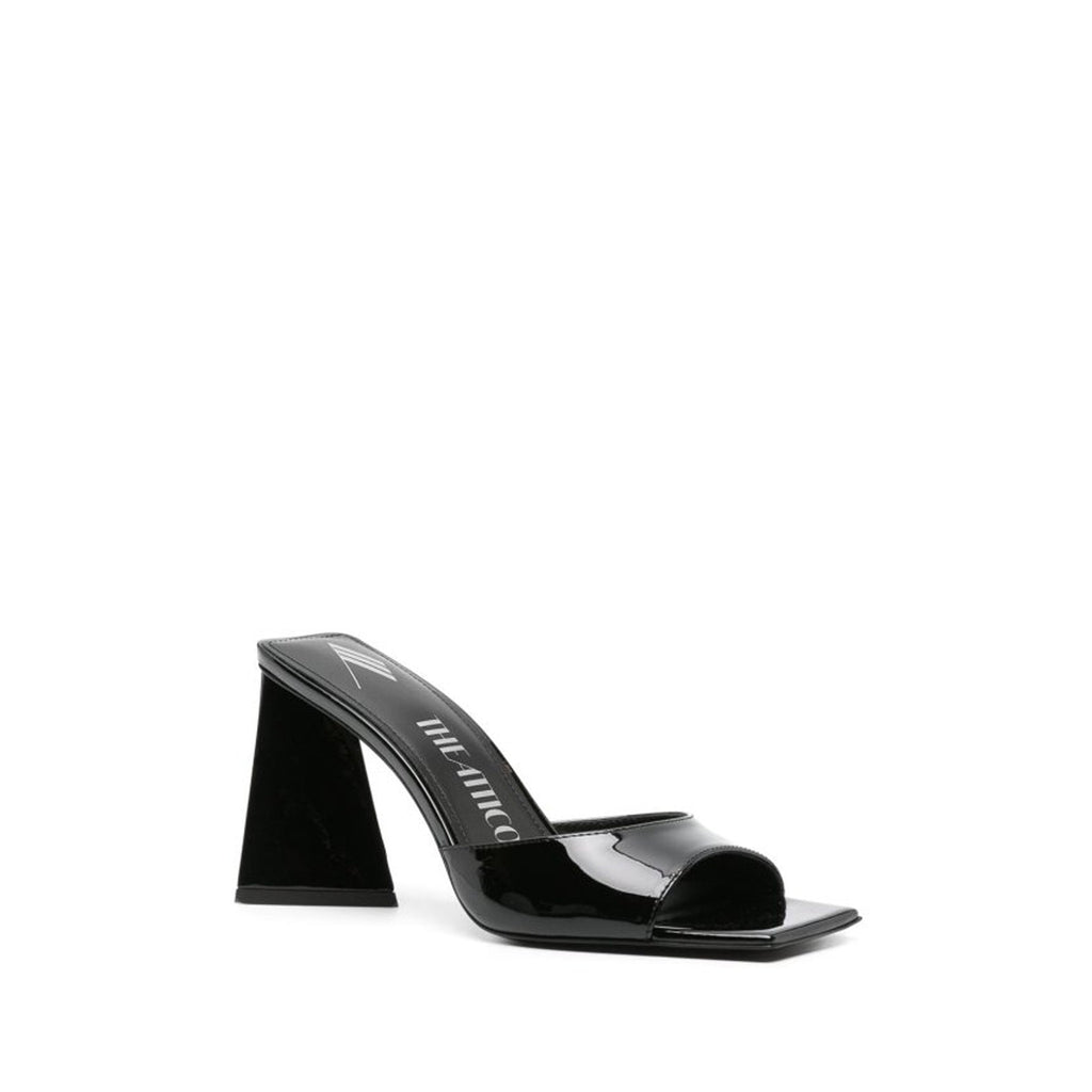 Sandales - The Attico Mini Devon 85 Leather - Black