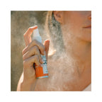 Application brume solaire SPF50+ invisible visage protection anti-pollution Les Petits Prödiges