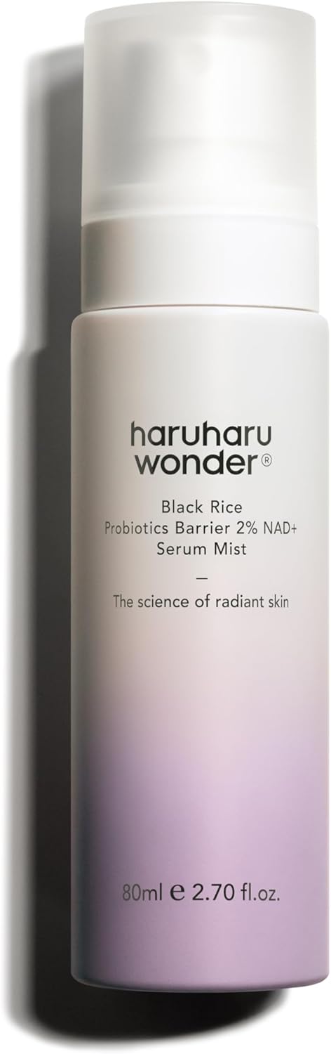 Haruharu Wonder - Black Rice Probiotics Barrier 2% Nad + Serum Mist