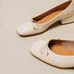 Jonak - Ballerines Sybille Vernis Plisse - Ecru
