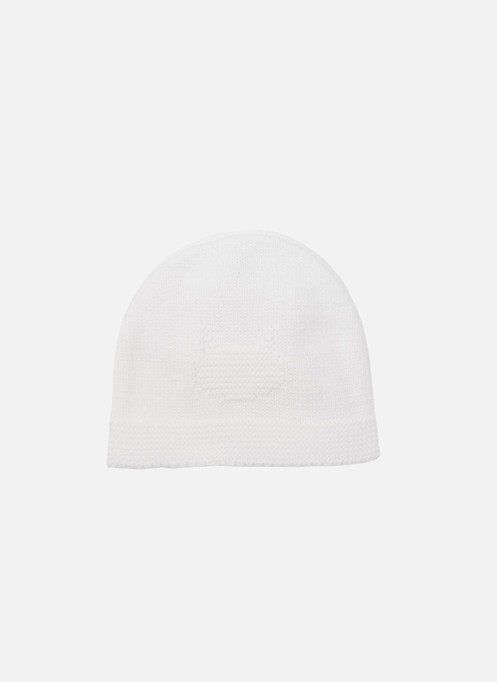 Bonnet En Coton Petits Chats - Blanc