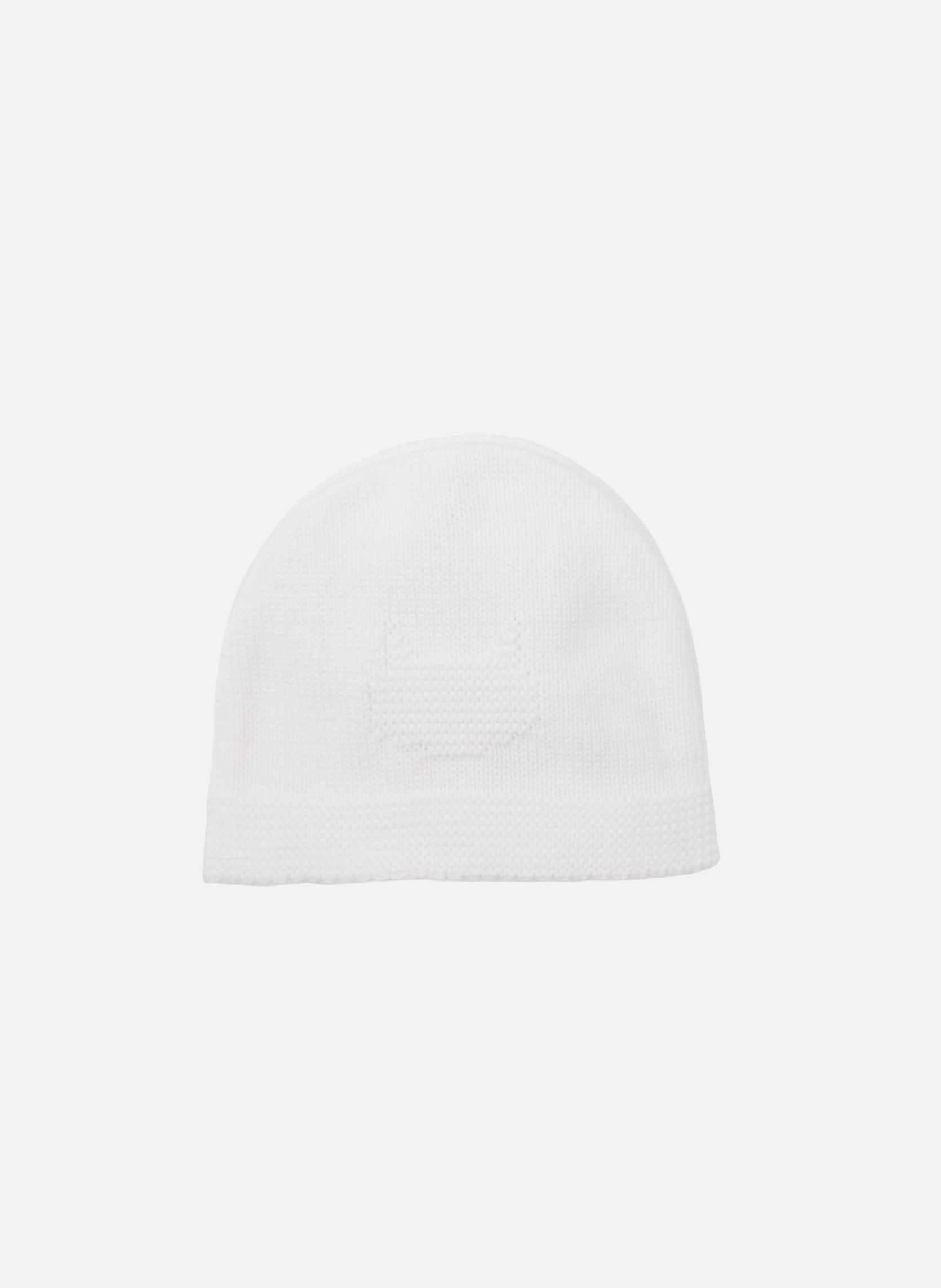 Bonnet En Coton Petits Chats - Blanc