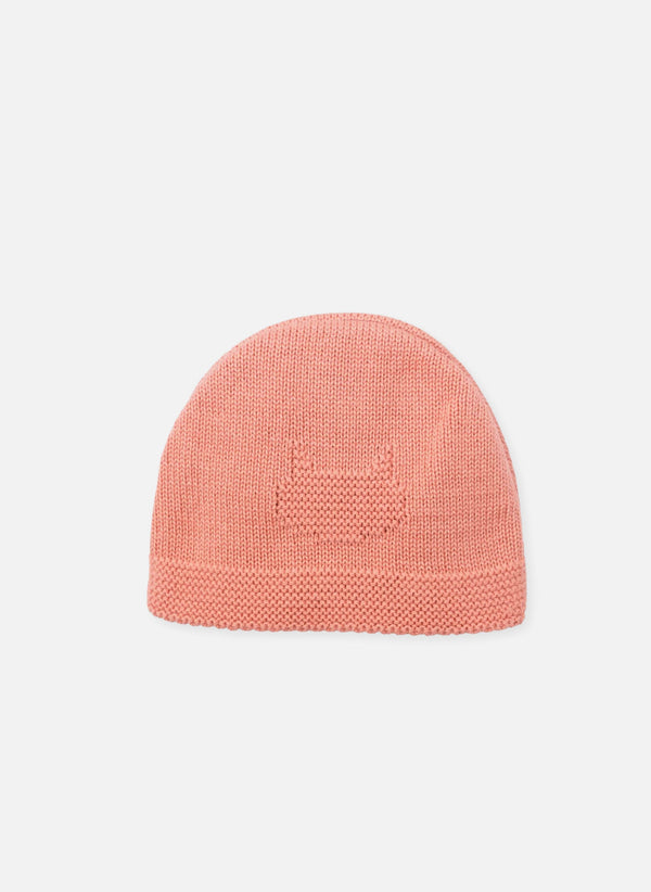 Bonnet En Coton Petits Chats - Bouton De Rose