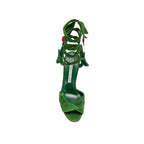 Sandales Manolo Blahnik Ossie 105 Wrap - Green - Femme