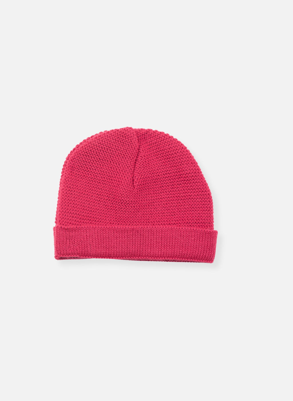 Bonnet À Revers Court - Fuchsia