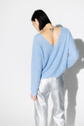 Le Pantalon Rodney Effet Cuir Métal Argenté