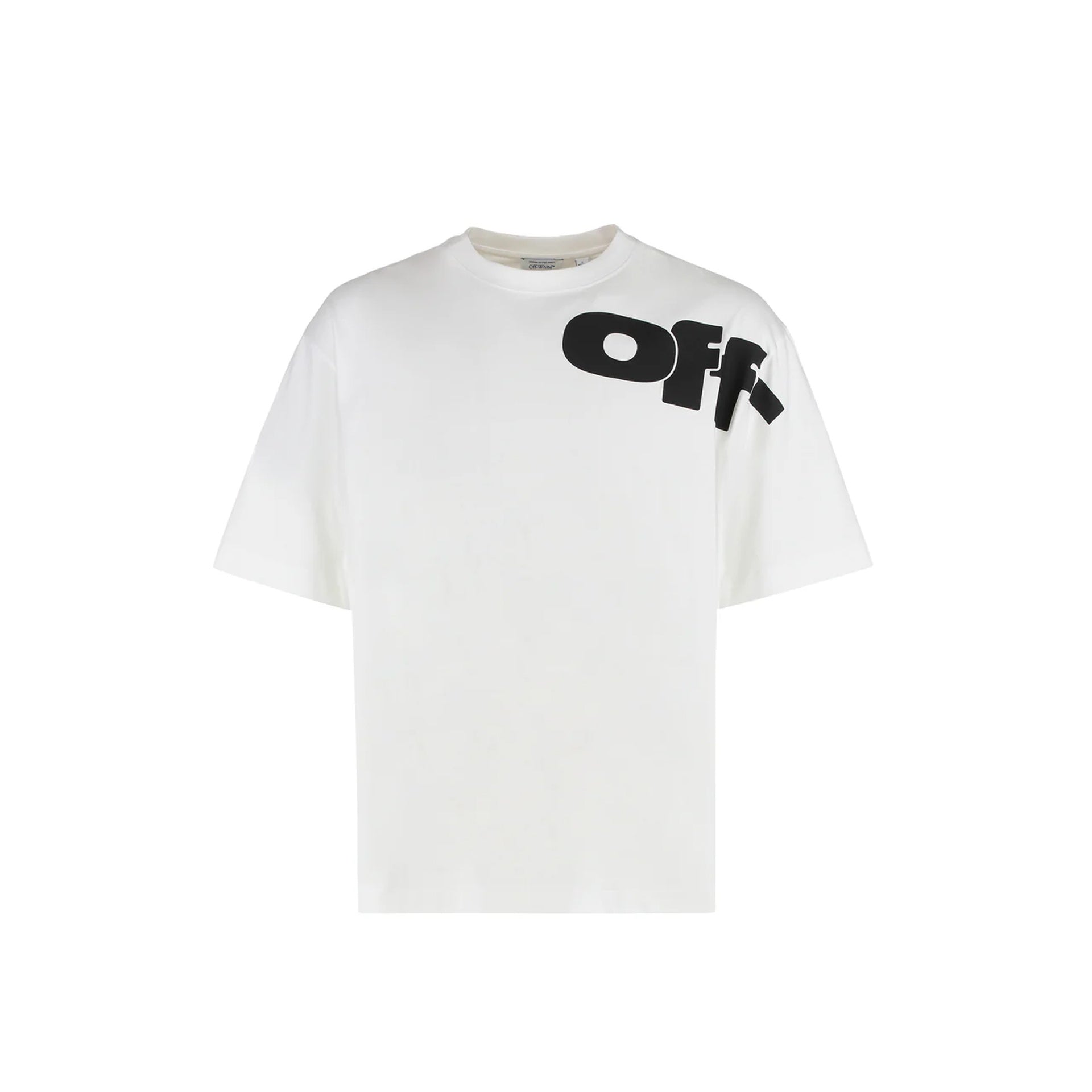T-Shirt Off-White Shared Logo Skate - White - Homme