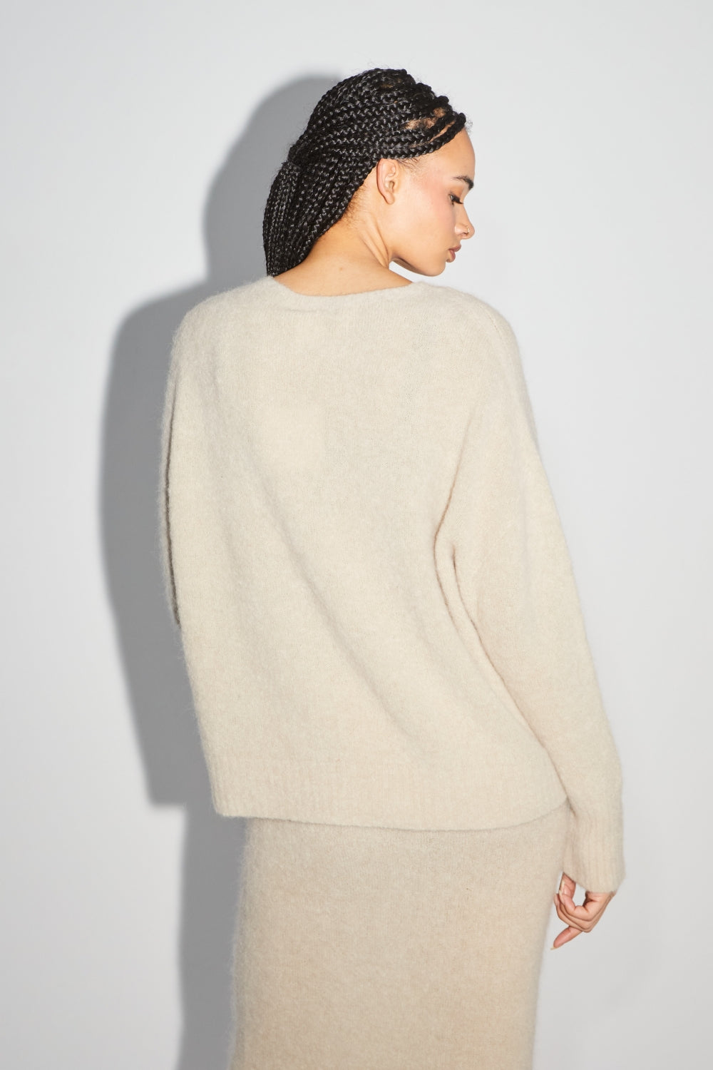 La Jupe Sirène Camille Beige
