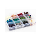 Boite De 11 Couleurs Naturelles De Perles Heishi 6 Mm + Accessoires