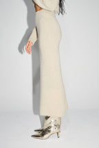 La Jupe Sirène Camille Beige