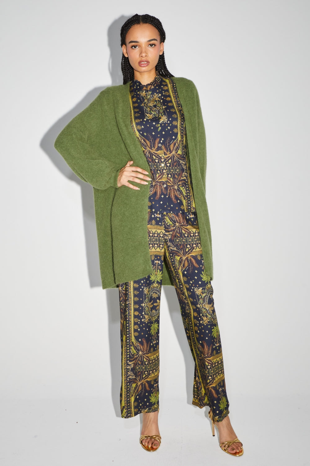 Le Cardigan Harmony Kaki