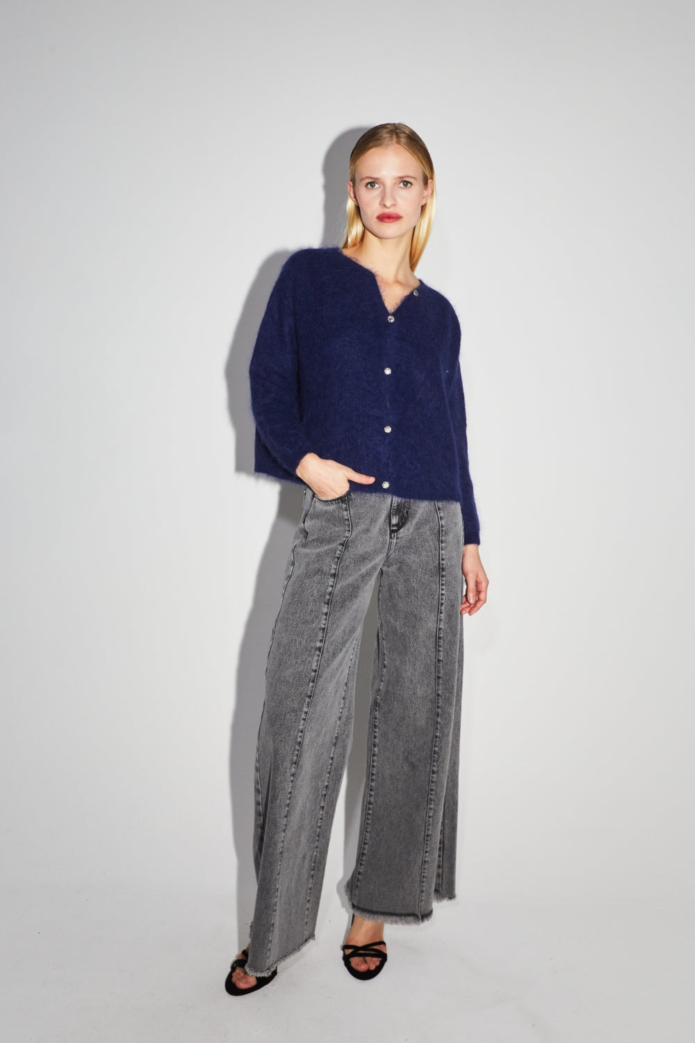 Le Cardigan Angelo Navy