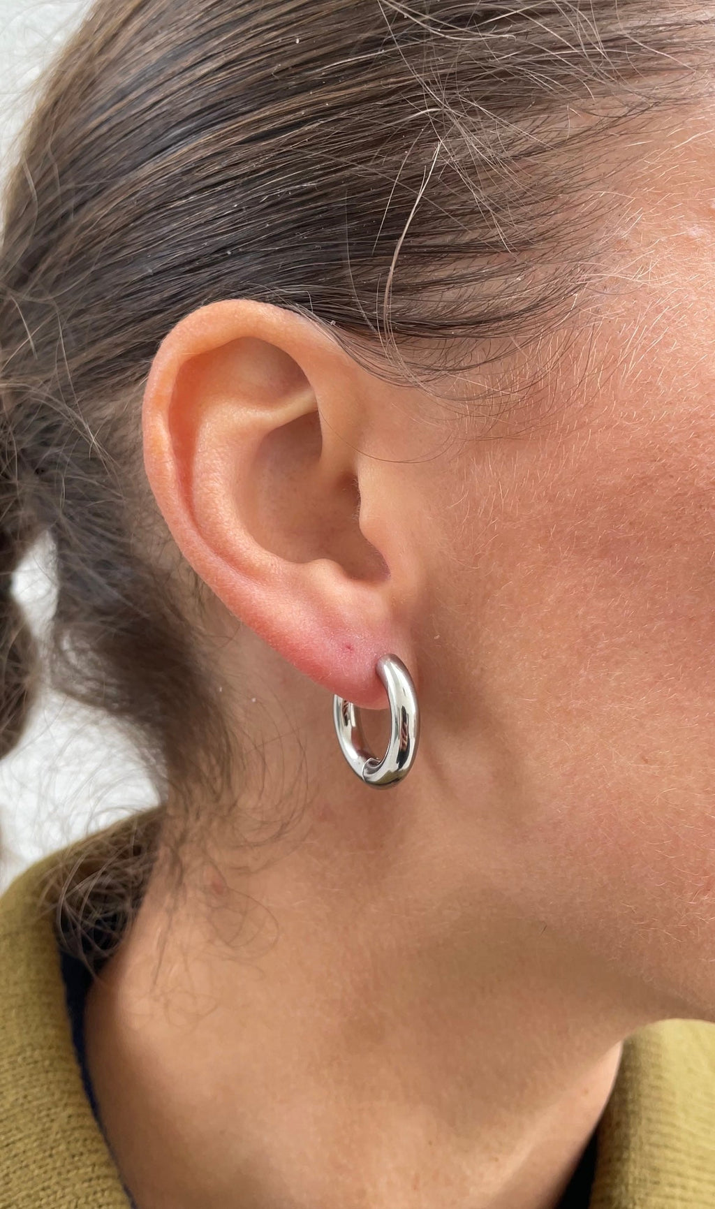 Boucles D'Oreilles Round Chain