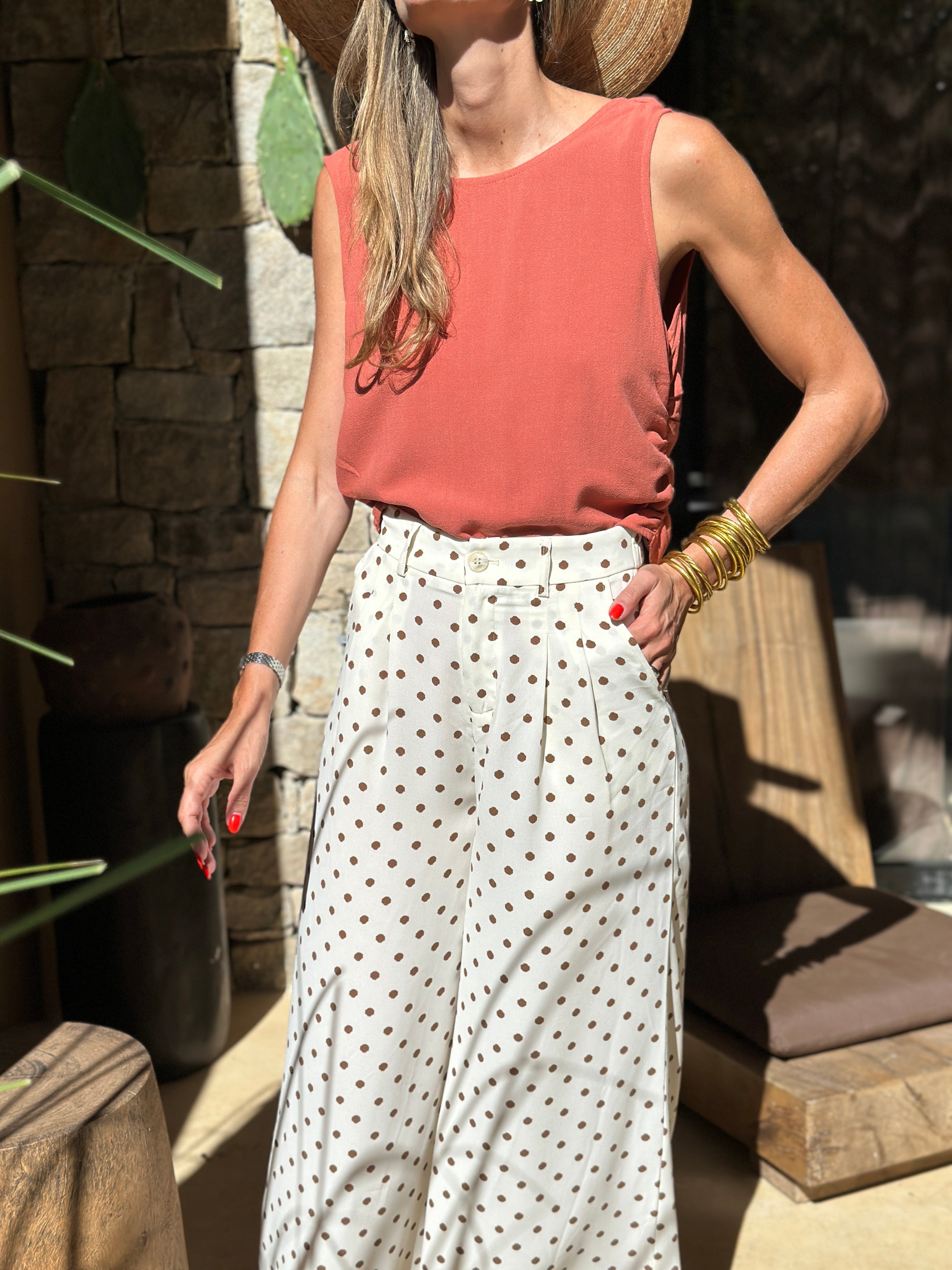 Pantalon Vivianne - Blanc