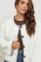 Gilet - Écru