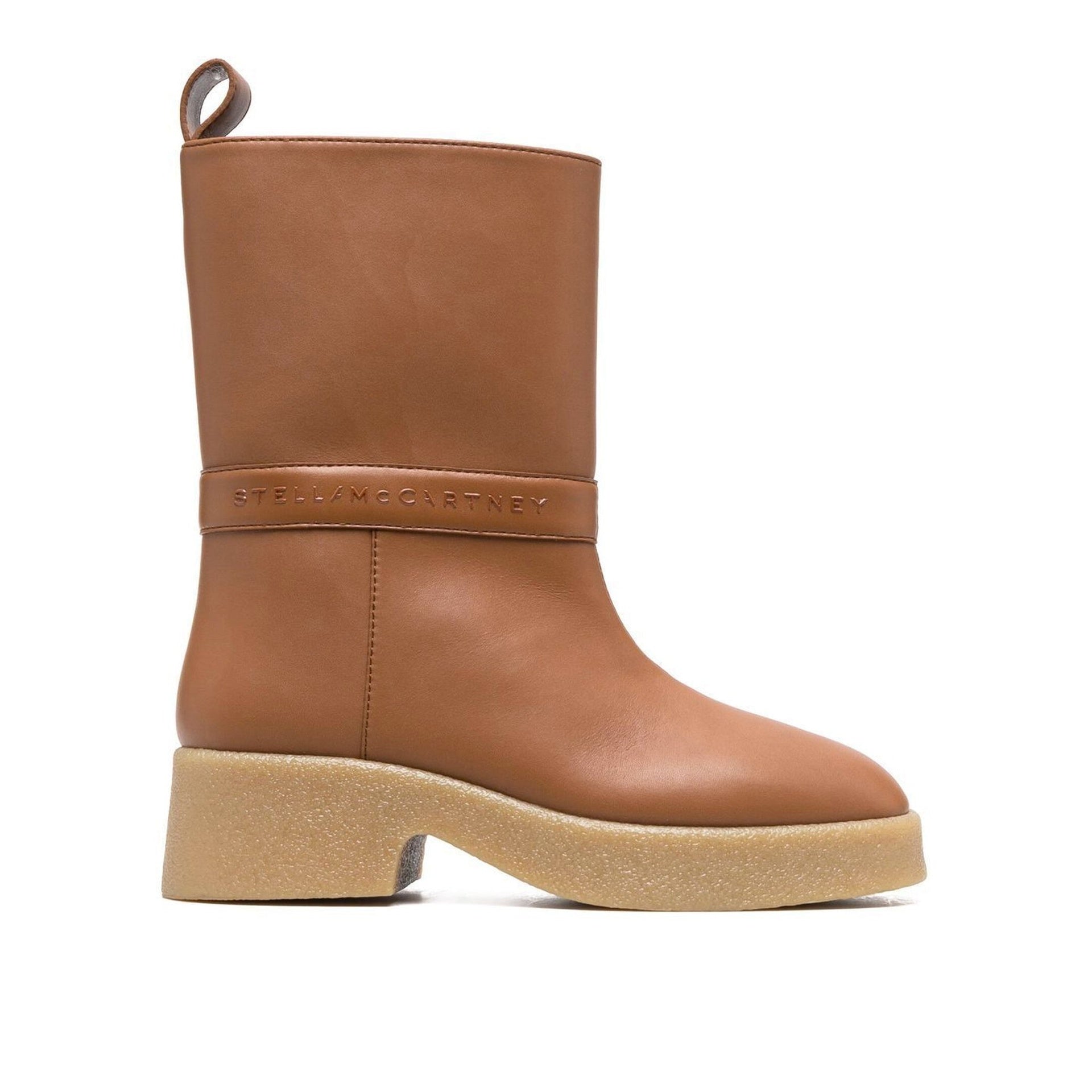 Bottes Stella Mccartney Skyla Rain - Brown - Femme