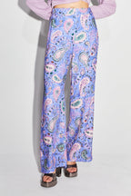 Le Pantalon Aurora Magic Paisley Lavande