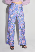 Le Pantalon Aurora Magic Paisley Lavande