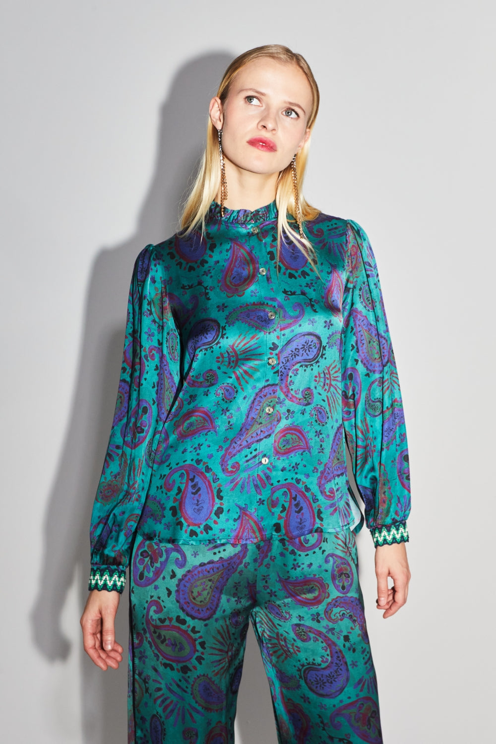 La Chemise Darline Magic Paisley Green