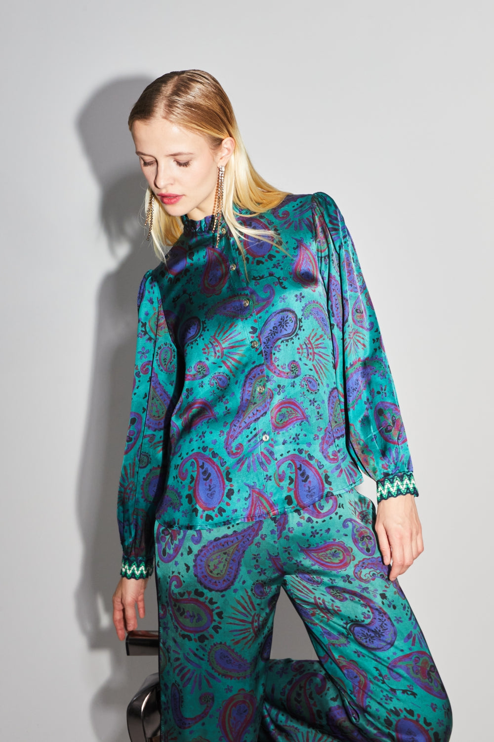 La Chemise Darline Magic Paisley Green