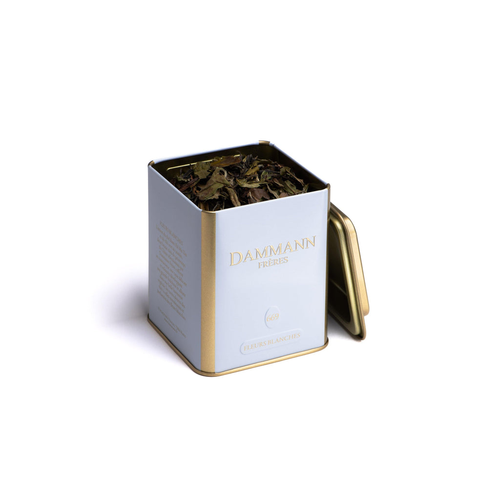Boîte Thé Fleurs Blanches - 60G