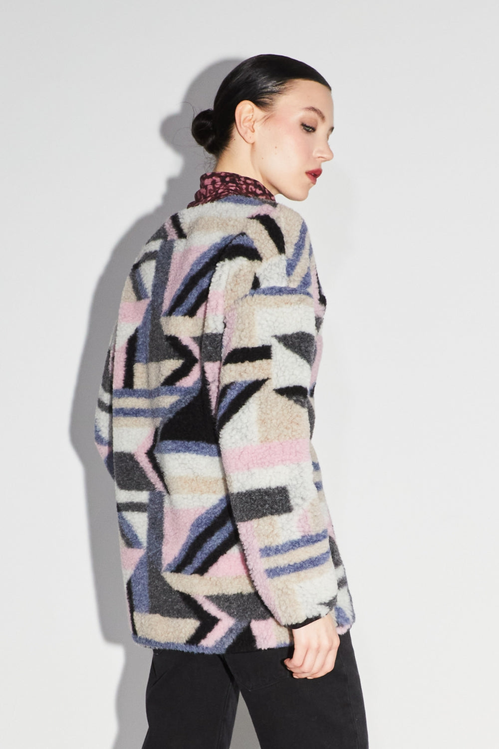 La Veste Léa Teddy Mosaaques