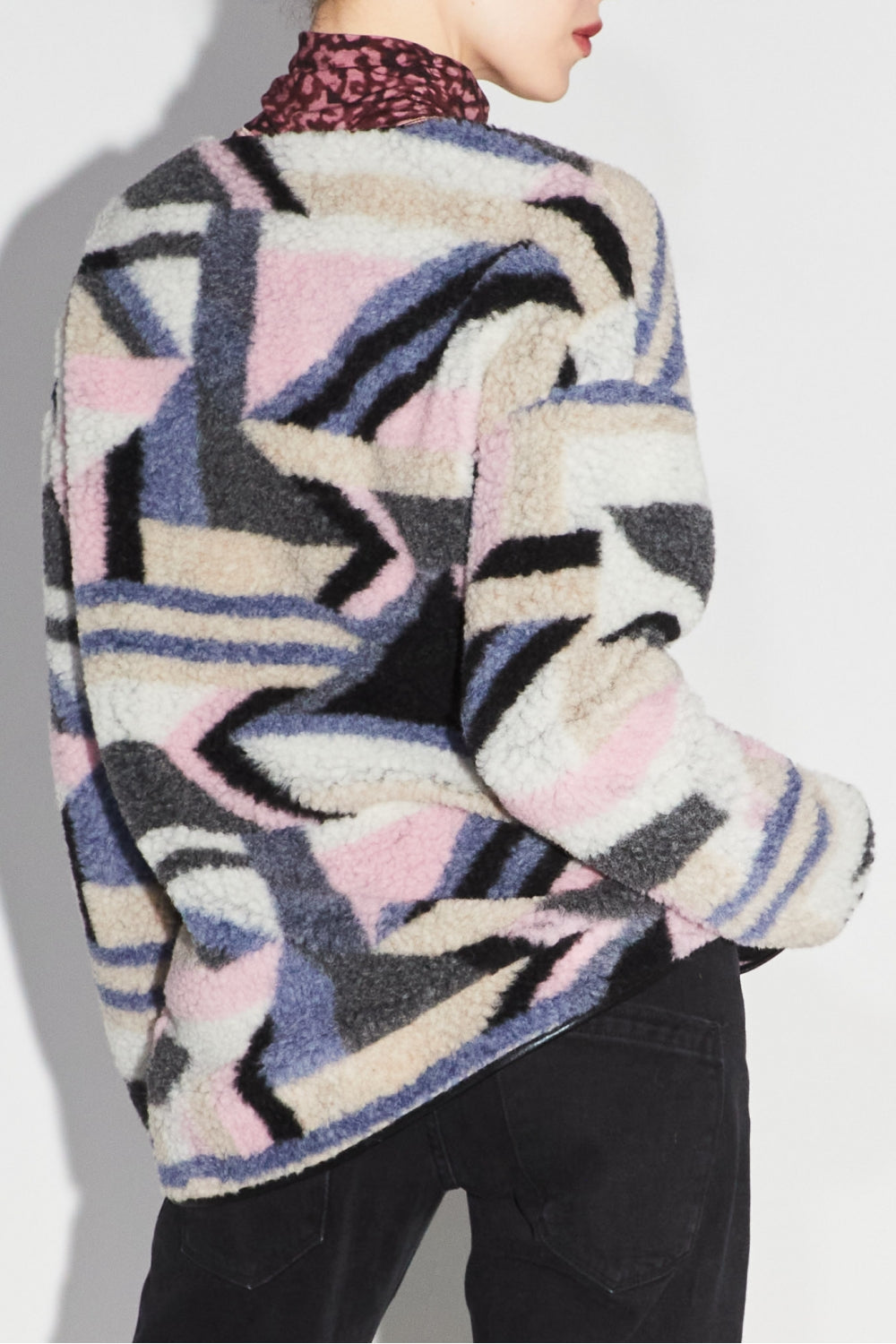 La Veste Léa Teddy Mosaaques