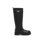 Bottes Salvatore Ferragamo Leather - Black - Femme