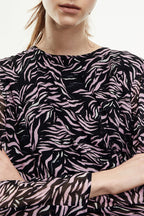 The Kooples - Robe Portefeuille Noir - Femme