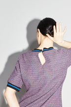 La Robe Annalisa En Tricot Multicolore