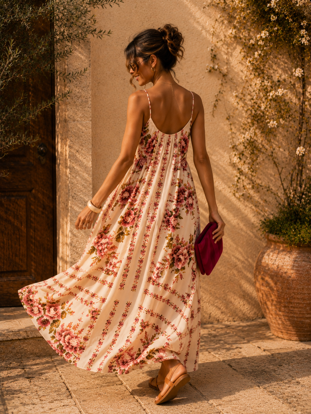 Robe Camelia - Rose