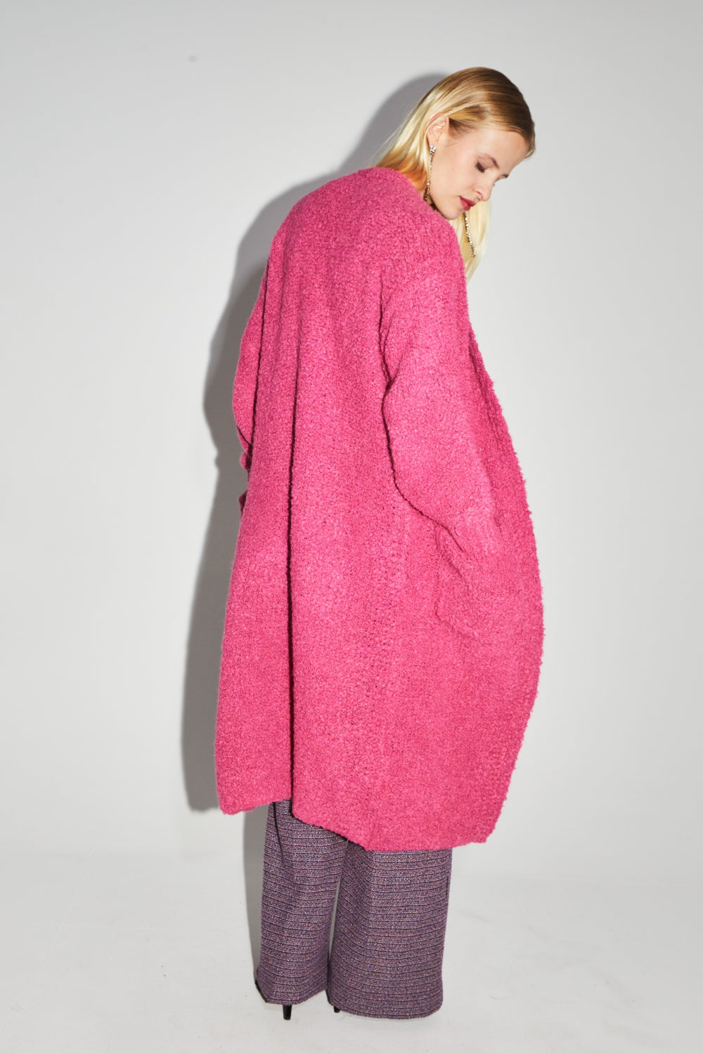 Le Cardigan Esme Bouclettes Rose