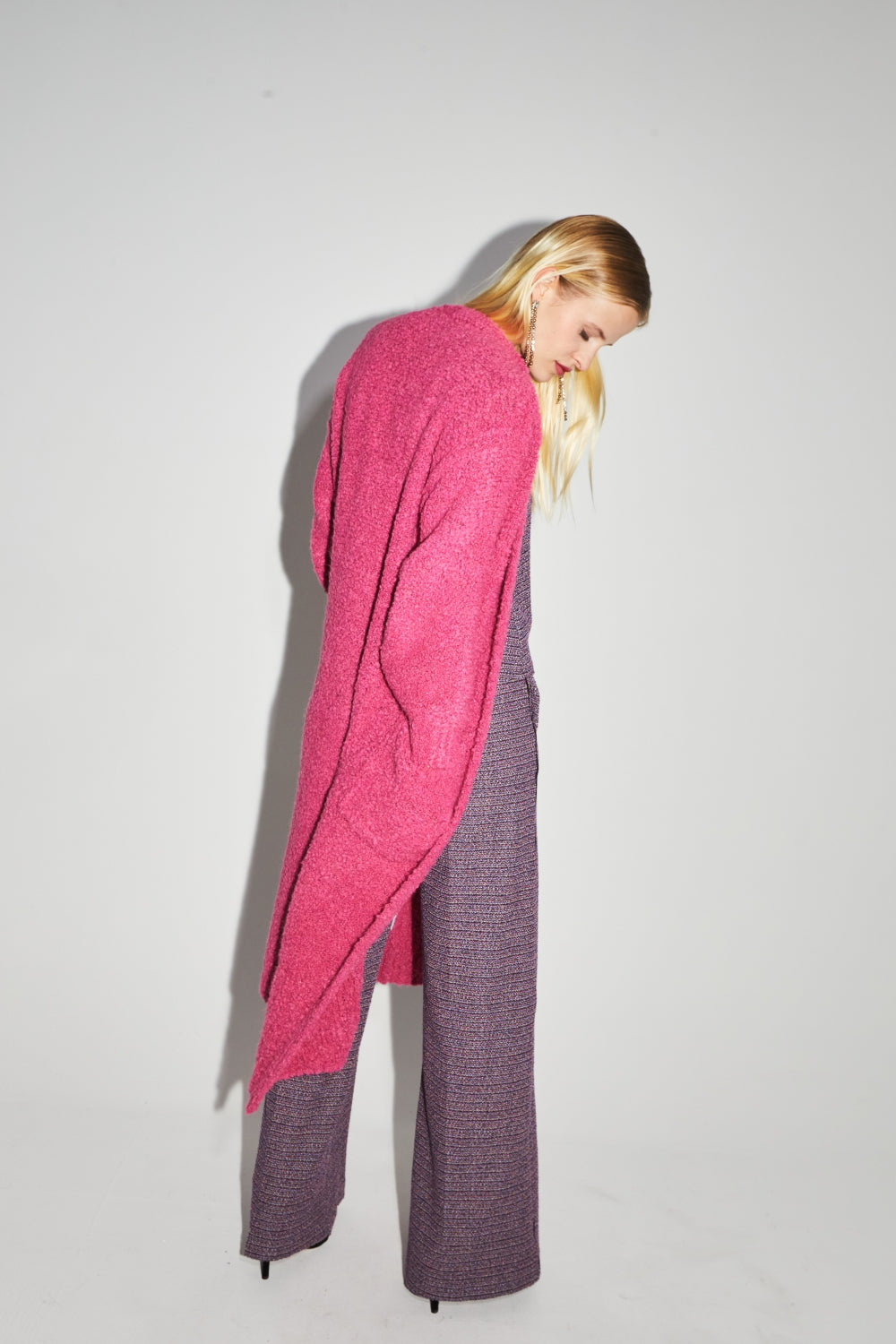 Le Cardigan Esme Bouclettes Rose