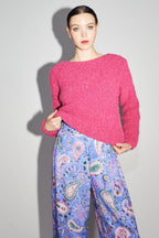 La Maille Gabrielle Bouclettes Rose