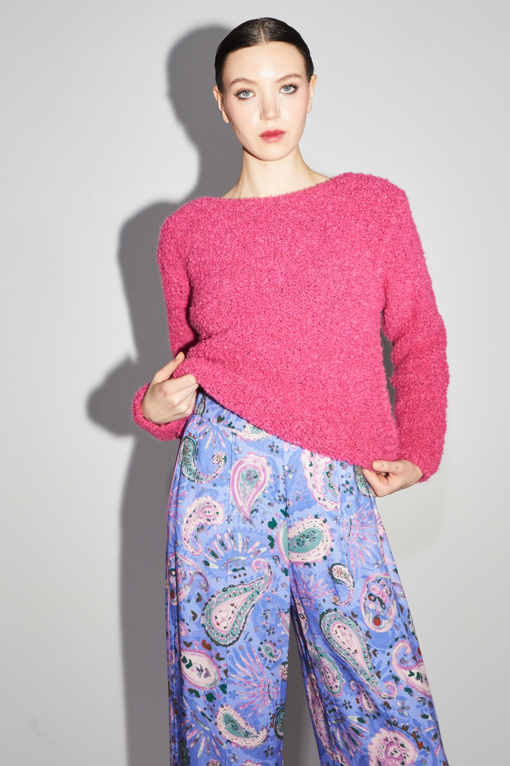 La Maille Gabrielle Bouclettes Rose