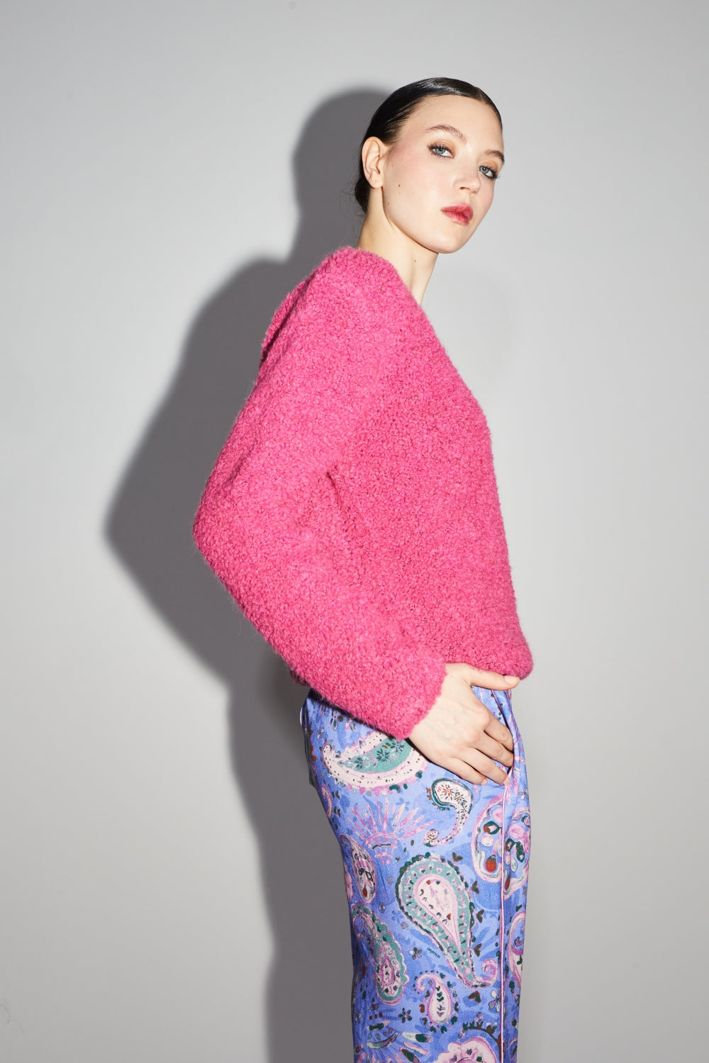 La Maille Gabrielle Bouclettes Rose