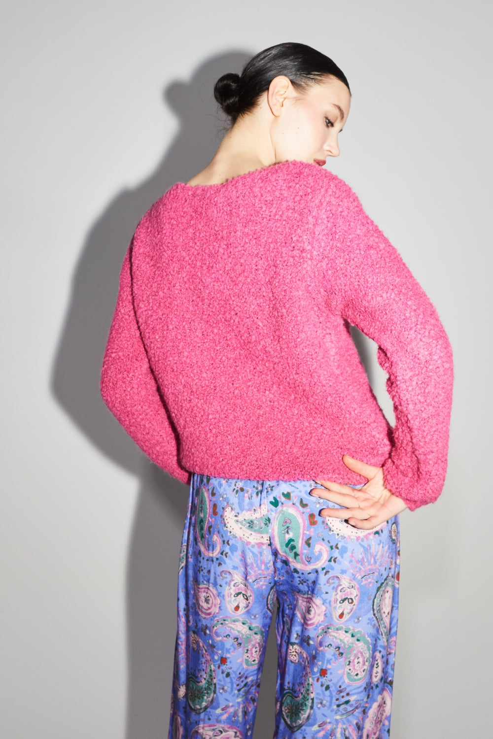 La Maille Gabrielle Bouclettes Rose
