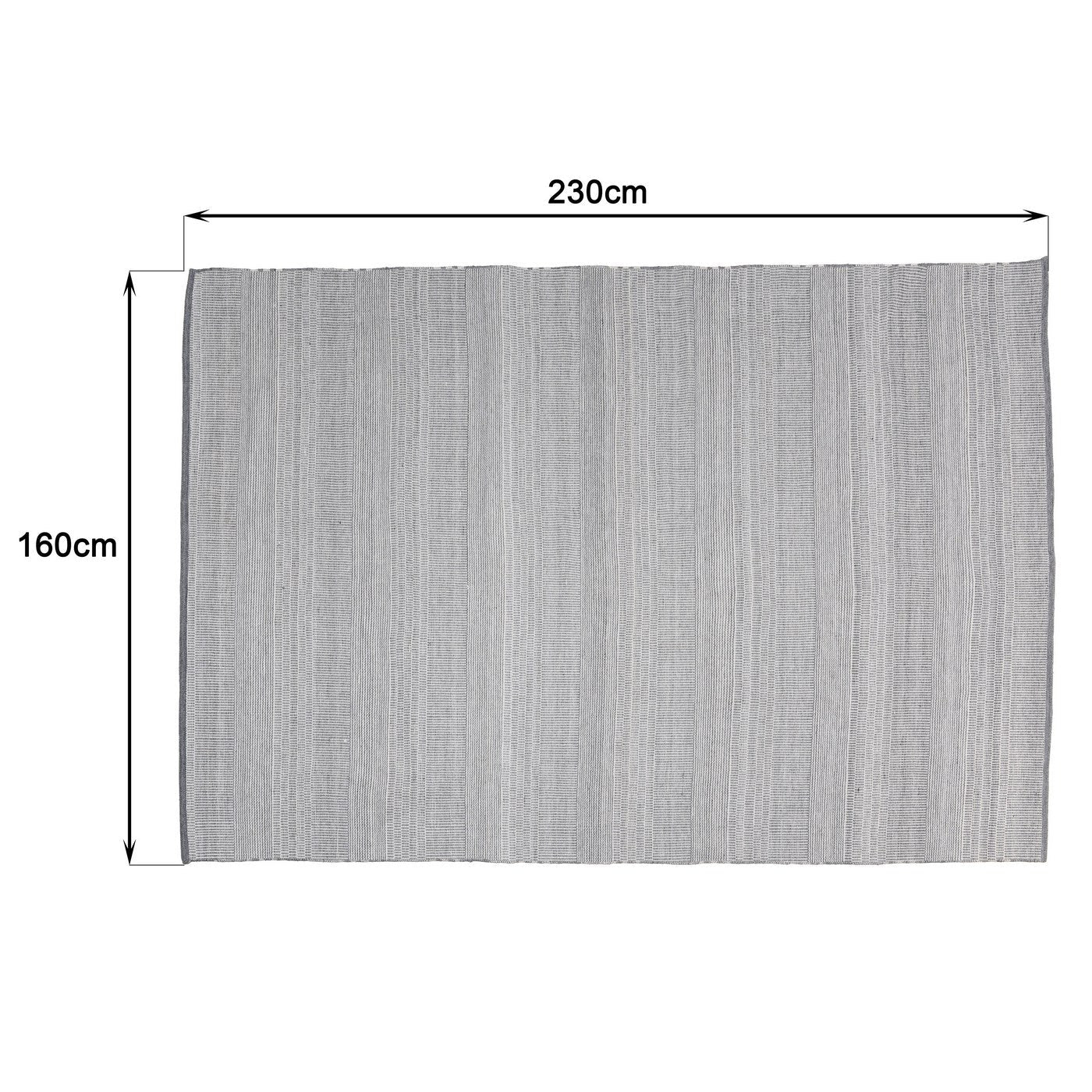 Quentin - Tapis D'Extérieur - Gris/Blanc