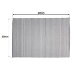 Quentin - Tapis D'Extérieur - Gris/Blanc